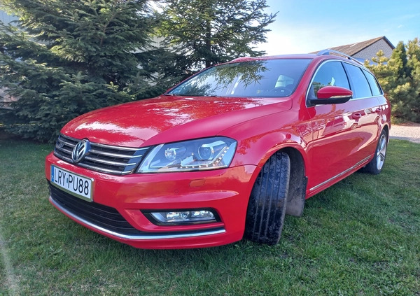 Volkswagen Passat cena 39900 przebieg: 290000, rok produkcji 2013 z Ryki małe 37